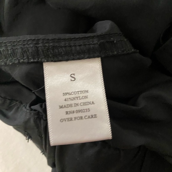 Play Boy Pacsun Cargo Pants Womens Small Black WindbreakerJogger - Picture 8 of 9